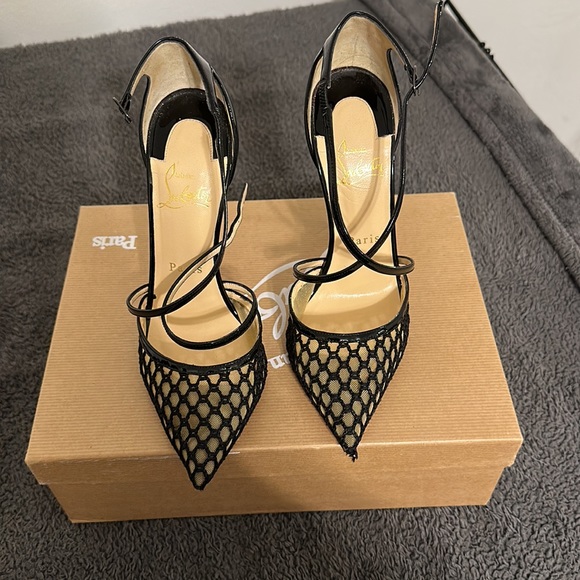 Louboutin Cross Blake 120 Knot/Patent Leather - Picture 9 of 13